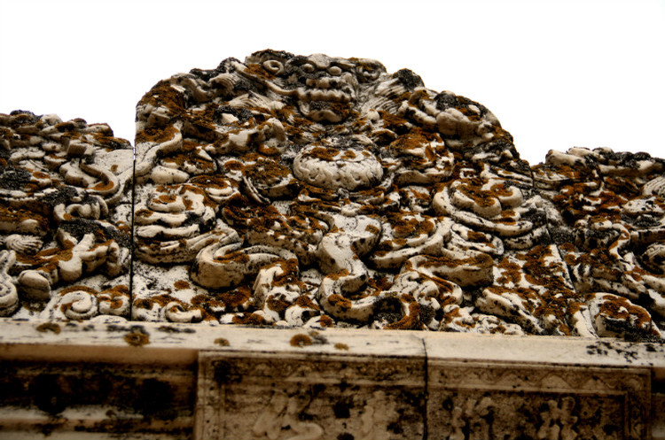 民國石雕精品:大連清泉寺漢白玉詩屏(民國) - 安東老王 - 福成中華