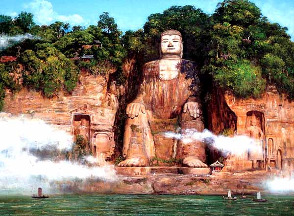 樂山大佛，www.sintu.com""
